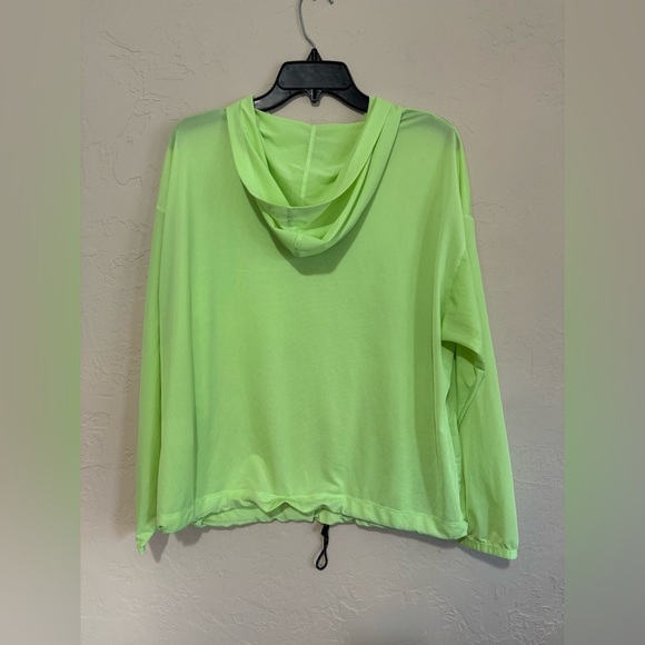 Nike Mesh Neon Size M W/ Hood and Drawstring - Picture 5 of 5